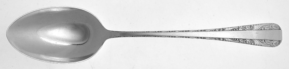 Rose Bower (Sterling, No Monograms) Tablespoon (Serving Spoon) by Birks Silver-1