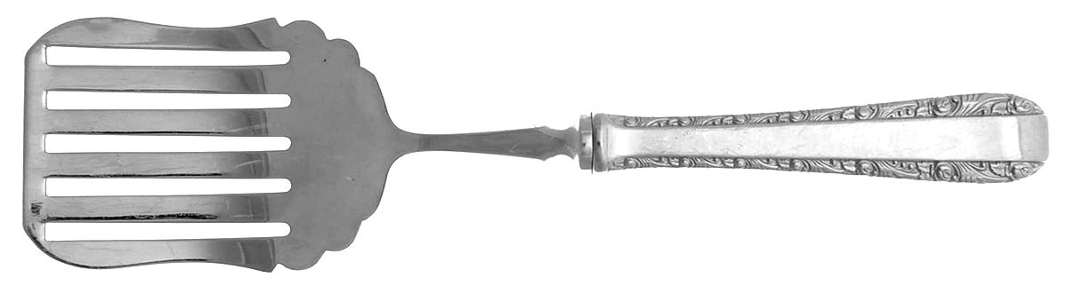 Rose Bower (Sterling, No Monograms) Hollow Handle Toast Server by Birks Silver-1