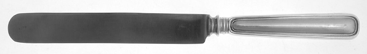 Saxon (Sterling, 1914, No Monograms) Blunt Hollow Knife with Bolster by Birks Silver-1