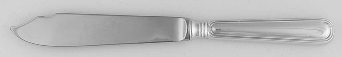 Saxon (Sterling, 1914, No Monograms) Individual Fish Knife with Stainless Blade by Birks Silver-1