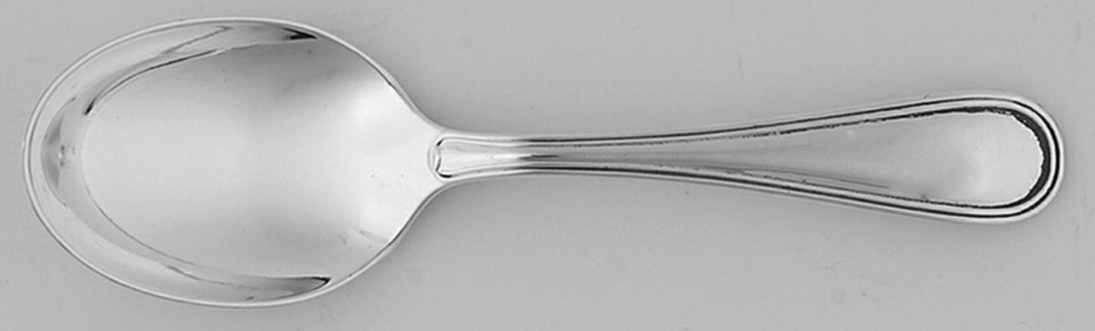 Saxon (Sterling, 1914, No Monograms) Straight Handle Baby Spoon by Birks Silver-1