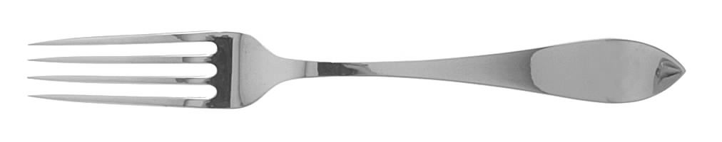 Tudor Plain (Sterling) Fork by Birks Silver-1