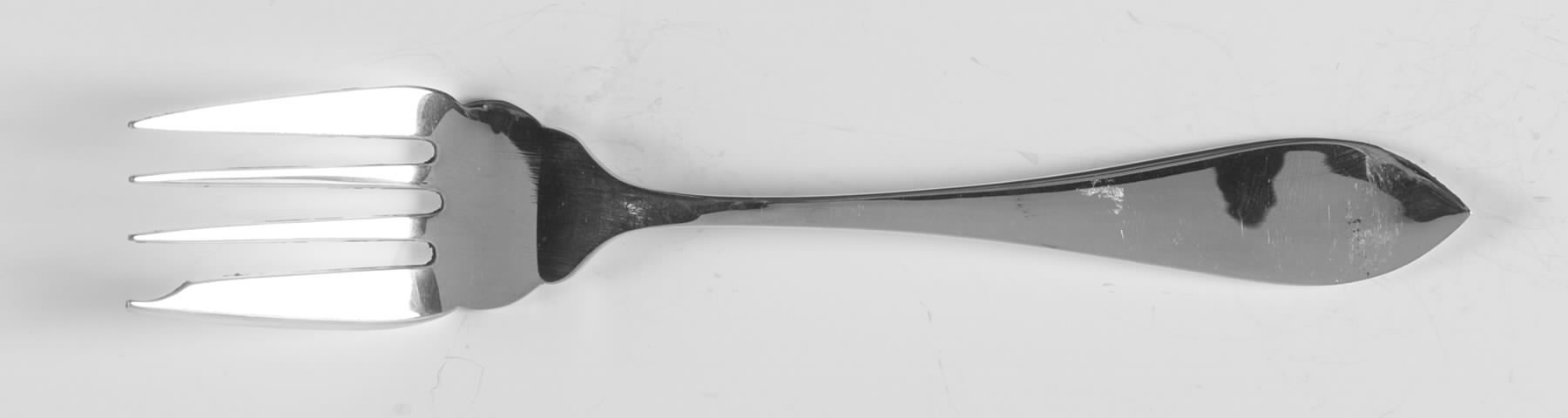 Tudor Plain (Sterling) Individual Salad Fork by Birks Silver-1