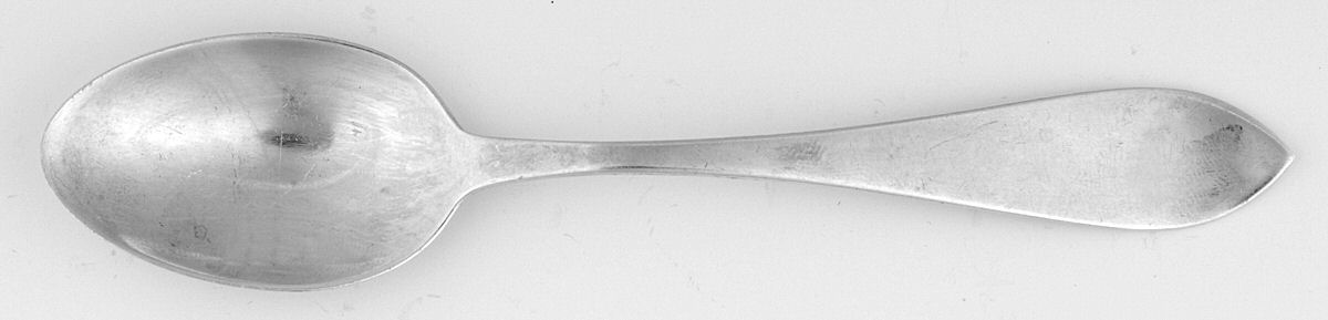 Tudor Plain (Sterling) Five O'Clock Teaspoon by Birks Silver-1