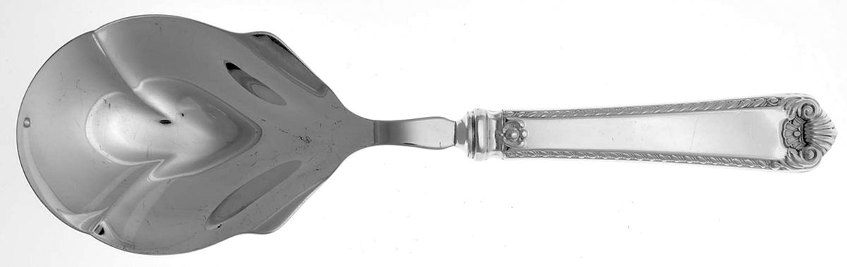 Windsor (Silverplate) Hollow Handle Berry/Casserole Spoon by Birks Silver-1