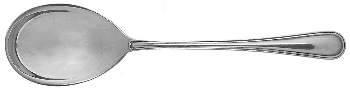 York (Silverplate, No Monograms) Sugar Spoon by Birks Silver-1