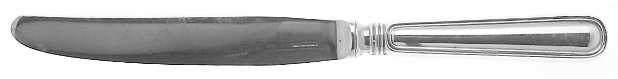 York (Silverplate, No Monograms) Modern Hollow Knife by Birks Silver-1