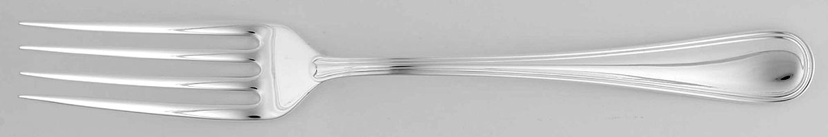York (Silverplate, No Monograms) Fork by Birks Silver-1