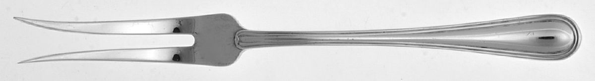 York (Silverplate, No Monograms) Lemon Fork by Birks Silver-1