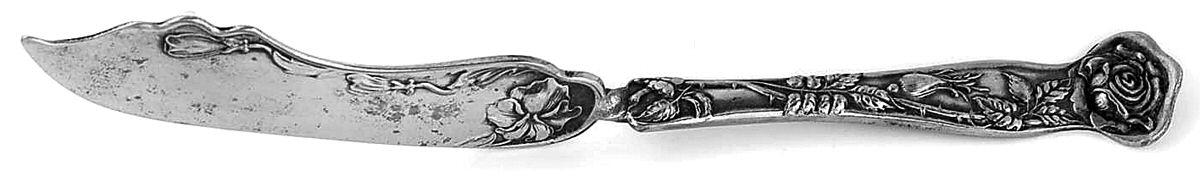 Berkshire Three Flat Twisted Handle Master Butter Knife by Berkshire Silver -1