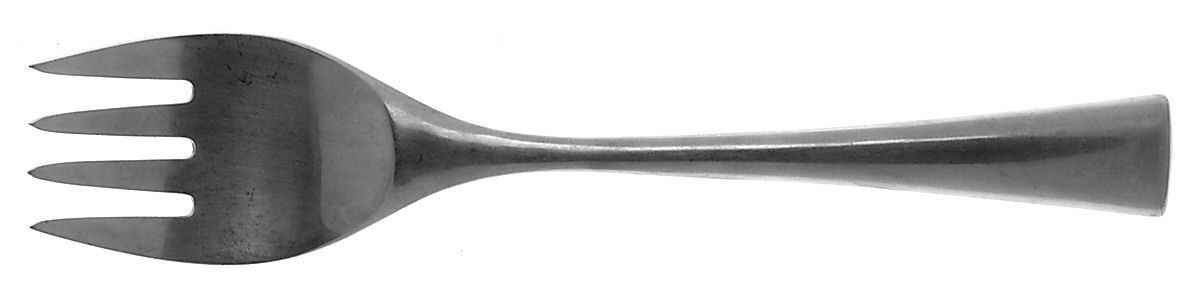 BLF1 (STAINLESS) Large Solid Cold Meat Serving Fork by Block-1