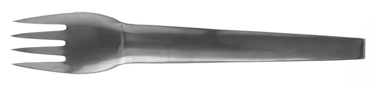 Chromatics (Stainless) Large Solid Cold Meat Serving Fork by Block-1