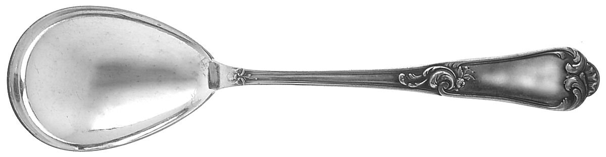 BMN2 (STERLING) Solid Serving Spoon by Bruckmann & Sohne-1