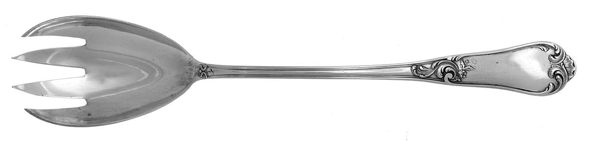 BMN2 (STERLING) Large Solid Dressing Fork by Bruckmann & Sohne-1