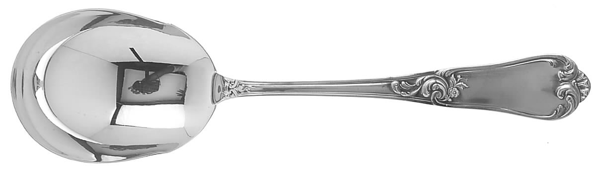 BMN2 (STERLING) Solid Smooth Casserole Spoon by Bruckmann & Sohne-1