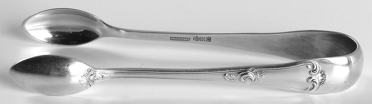 BMN2 (STERLING) Sugar Tongs by Bruckmann & Sohne-1