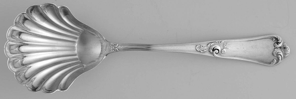 BMN2 (STERLING) Sugar Shell Spoon by Bruckmann & Sohne-1