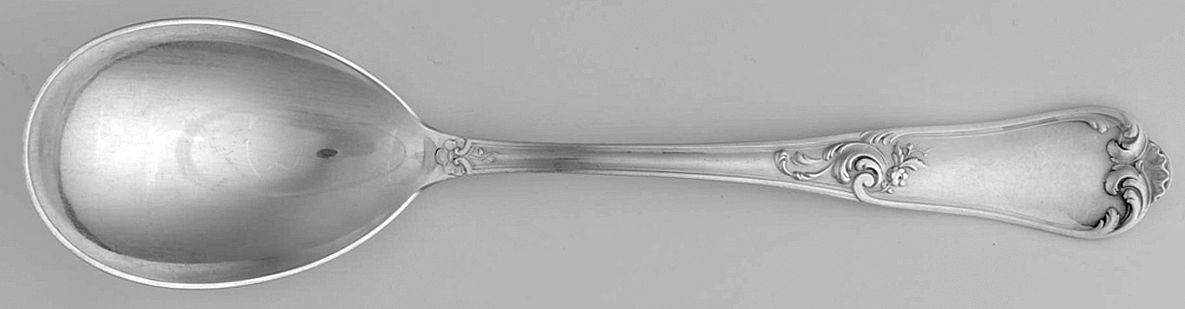 BMN2 (STERLING) Solid Salad Serving Spoon by Bruckmann & Sohne-1