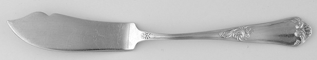 BMN2 (STERLING) Flat Handle Master Butter Knife by Bruckmann & Sohne-1
