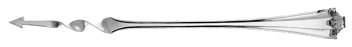 NO 1 (Sterling, 1914) One Tine Butter Pick by Baker Manchester-1