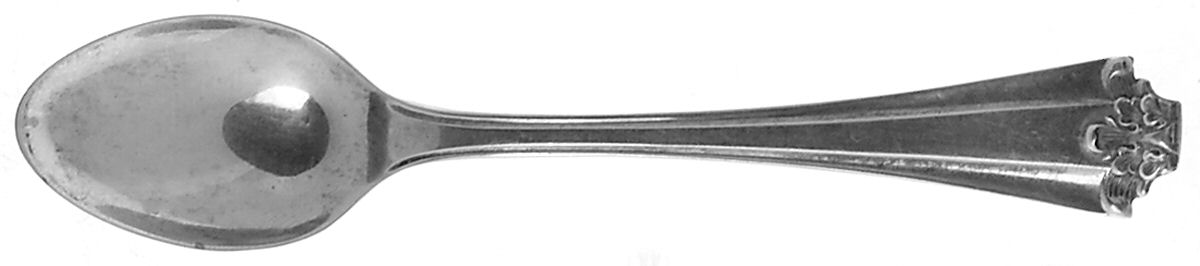 NO 1 (Sterling, 1914) Demitasse Spoon by Baker Manchester-1