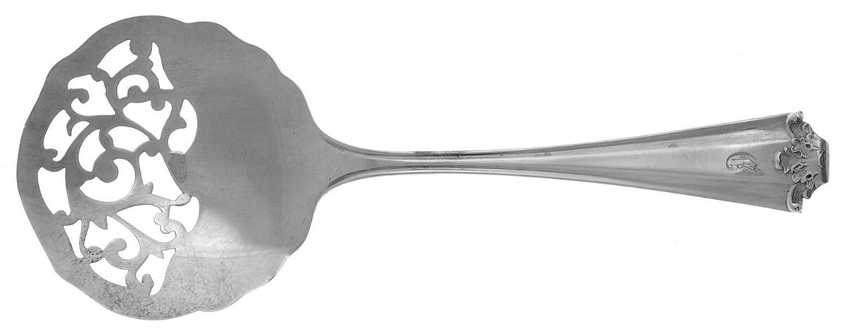 NO 1 (Sterling, 1914) Solid Bon Bon Spoon by Baker Manchester-1
