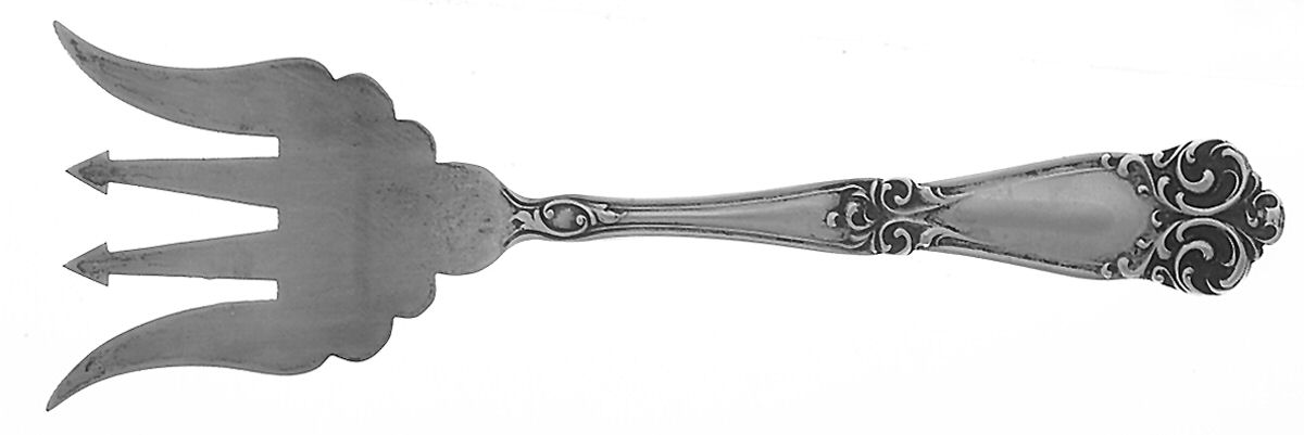 BMS1 (STERLING) Small Chipped Beef Fork by Baker Manchester-1