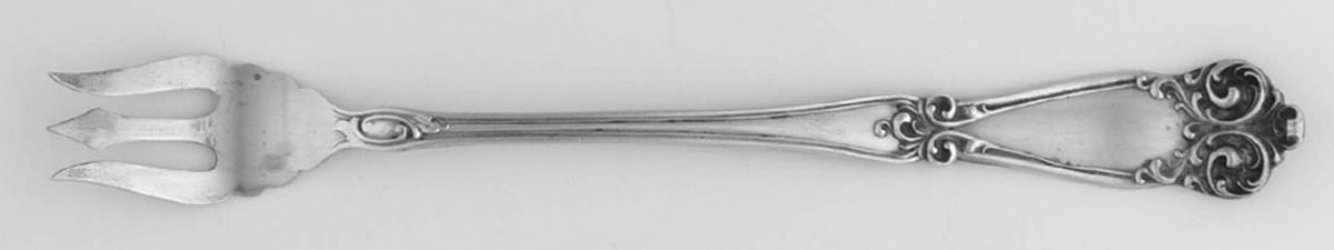 BMS1 (STERLING) Cocktail/Seafood Fork by Baker Manchester-1