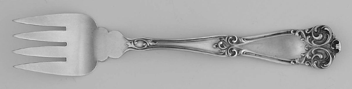 BMS1 (STERLING) Large Ramekin Fork by Baker Manchester-1