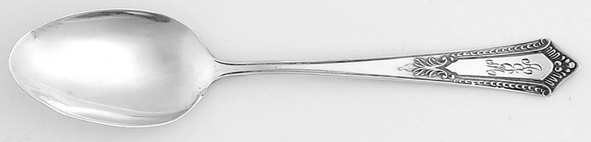 BMS7 (STERLING) Five O'Clock Spoon by Baker Manchester-1
