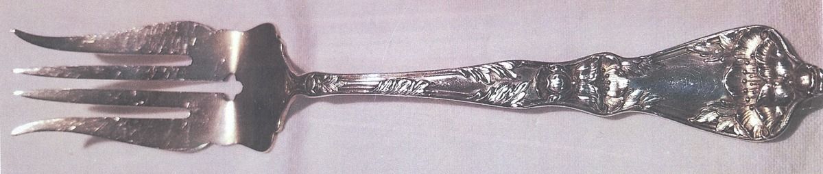 Poppy (Sterling) Small Chipped Beef Fork by Baker Manchester-1