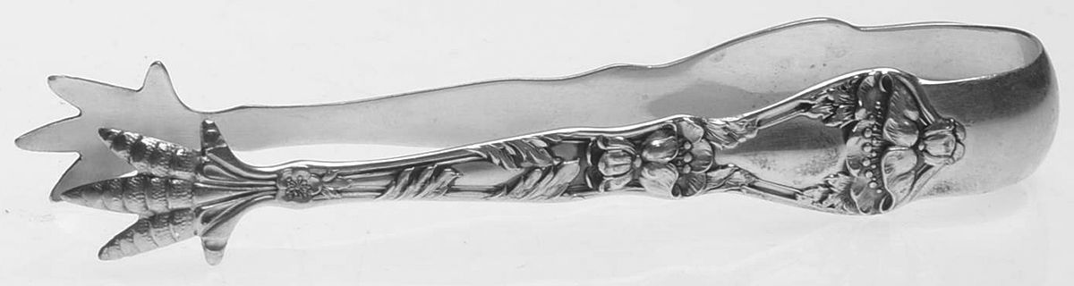 Poppy (Sterling) Bon Bon Tongs by Baker Manchester-1