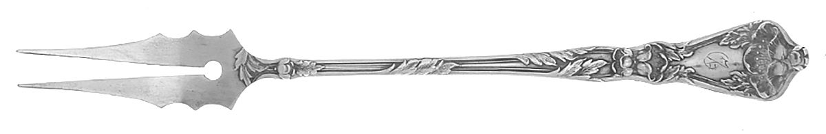 Poppy (Sterling) Olive Fork by Baker Manchester-1