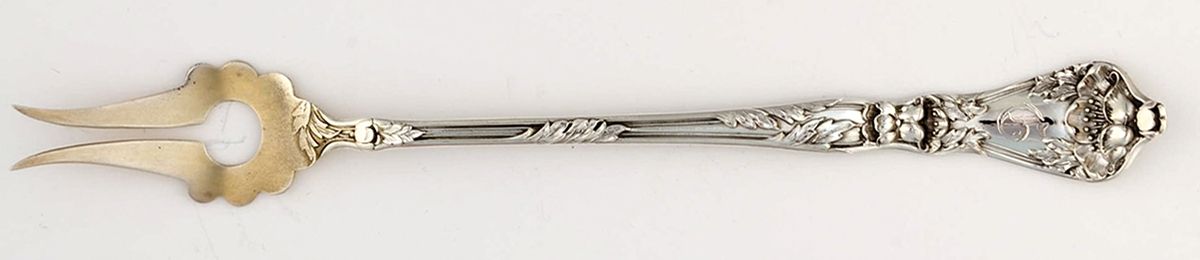 Poppy (Sterling) Olive Fork by Baker Manchester-1