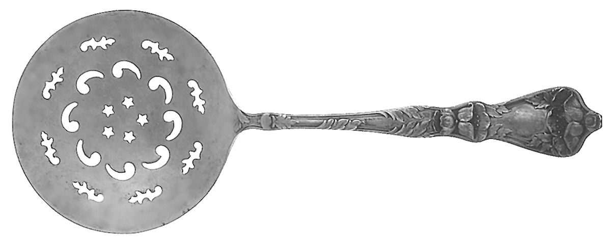 Poppy (Sterling) Tomato Server, Solid Piece by Baker Manchester-1