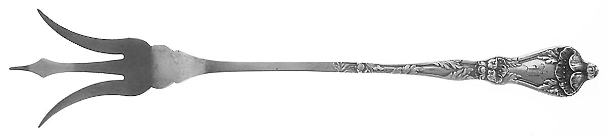 Poppy (Sterling) Large Lettuce Serving Fork by Baker Manchester-1
