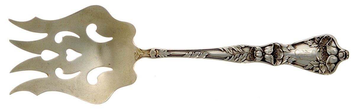 Poppy (Sterling) Large Chipped Beef Fork by Baker Manchester-1