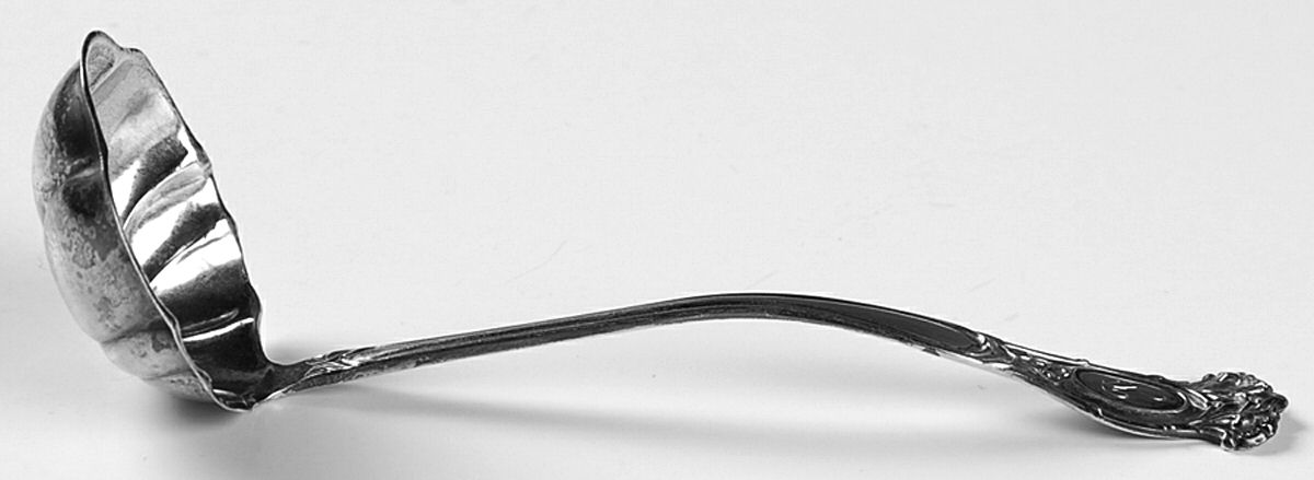 BMS9 (STERLING) Solid Piece Cream Ladle by Baker Manchester-1