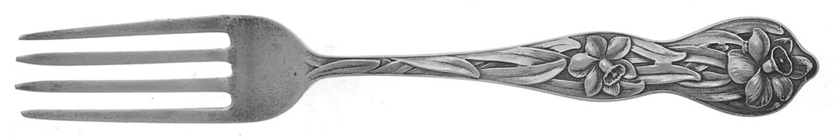 Daffodil (Sterling, 1900) Youth Fork by Baker Manchester-1