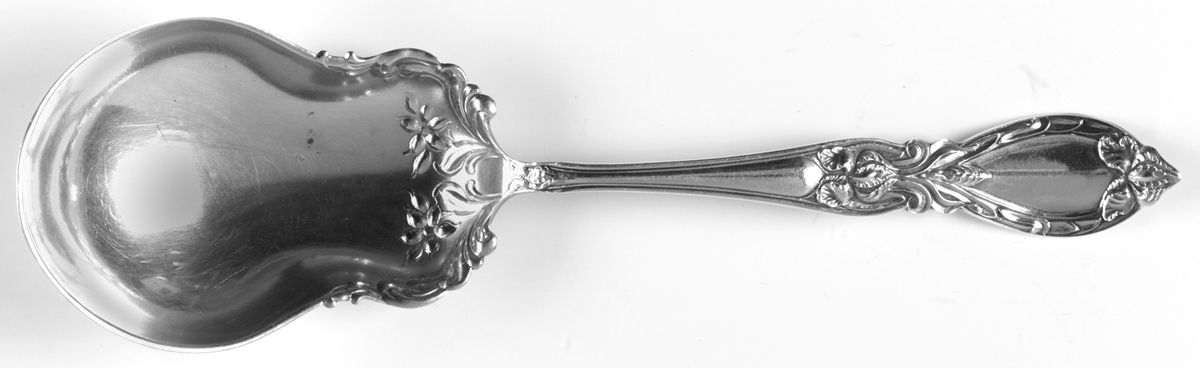 Lady Clare (Sterling, 1914) Small Solid Berry/Casserole Spoon by Baker Manchester-1