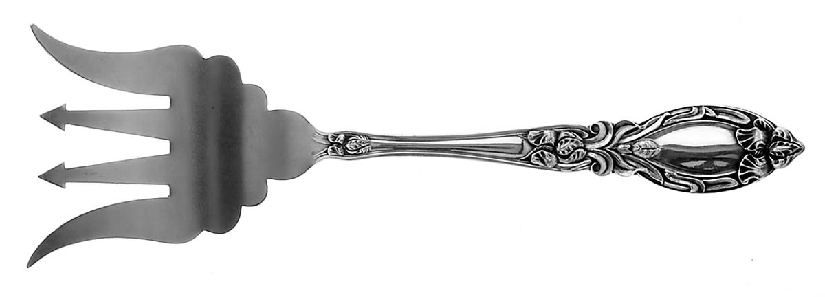 Lady Clare (Sterling, 1914) Small Chipped Beef Fork by Baker Manchester-1