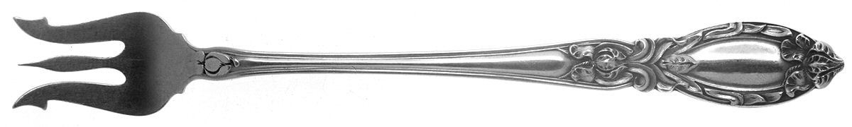 Lady Clare (Sterling, 1914) Oyster Fork by Baker Manchester-1