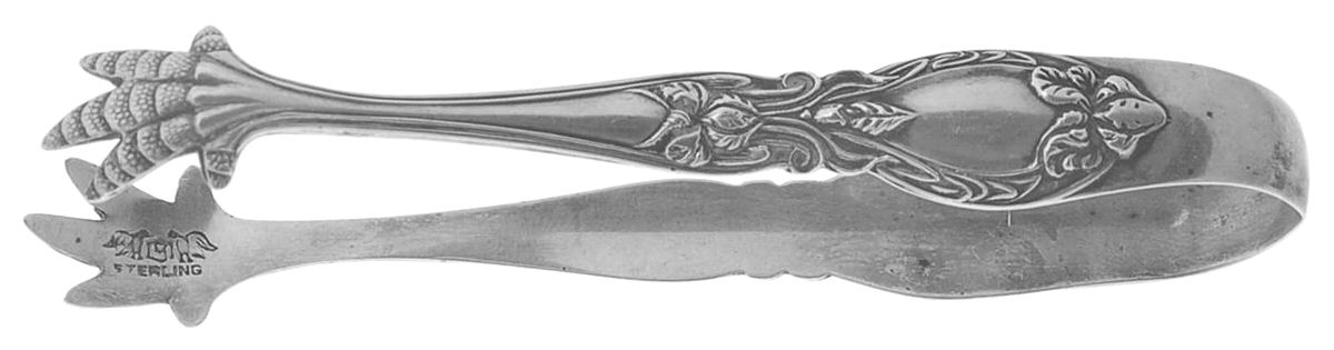 Lady Clare (Sterling, 1914) Small Sugar Tongs by Baker Manchester-1