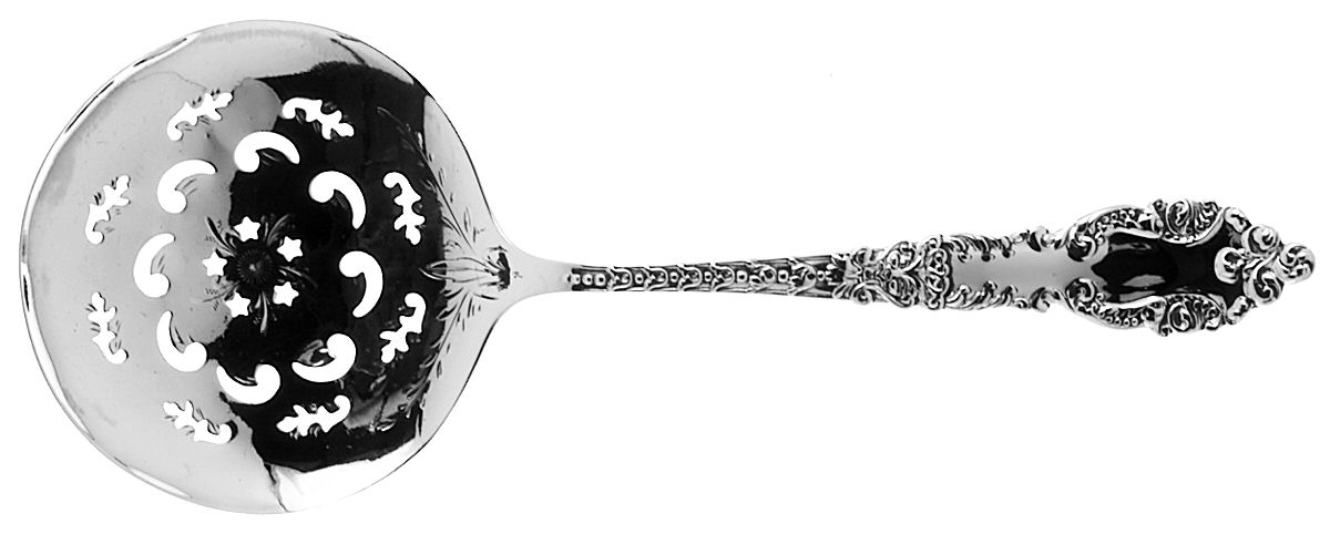 Lafayette (Sterling, 1898) Bright Cut Solid Tomato Server by Baker Manchester-1