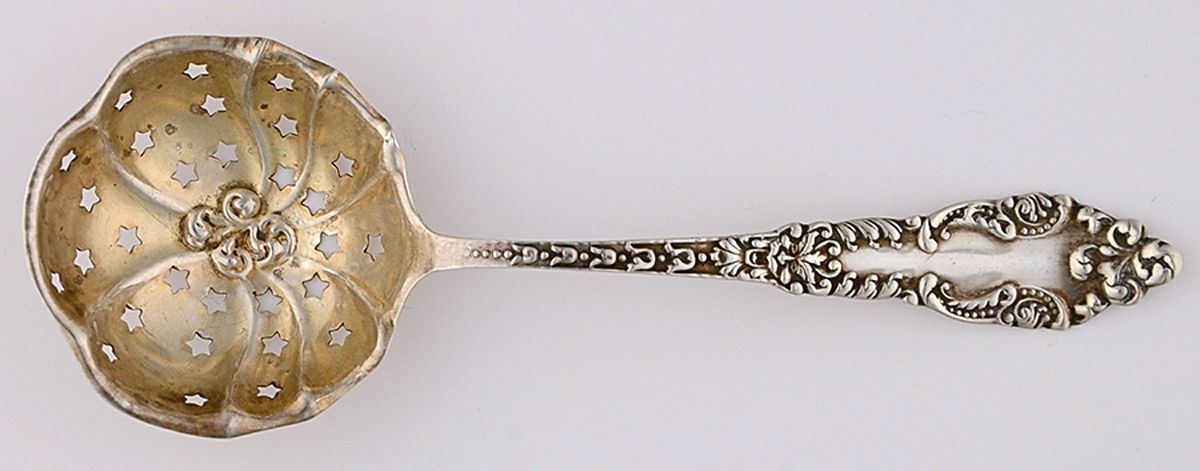 Lafayette (Sterling, 1898) Medium Sugar Sifter by Baker Manchester-1