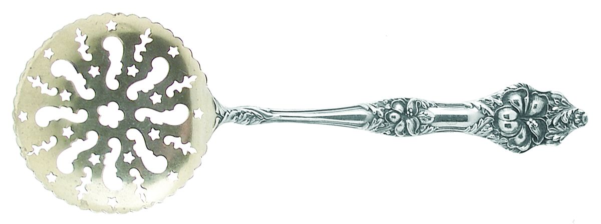 Landers No. 2 (Sterling, 1900, No Monograms) Tomato Server, Solid Piece by Baker Manchester-1