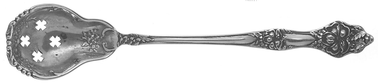 Landers No. 2 (Sterling, 1900, No Monograms) Relish Spoon by Baker Manchester-1