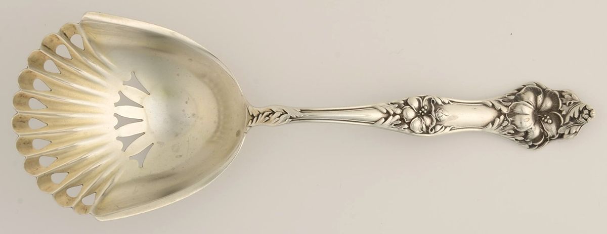 Landers No. 2 (Sterling, 1900, No Monograms) Bon Bon Scoop by Baker Manchester-1