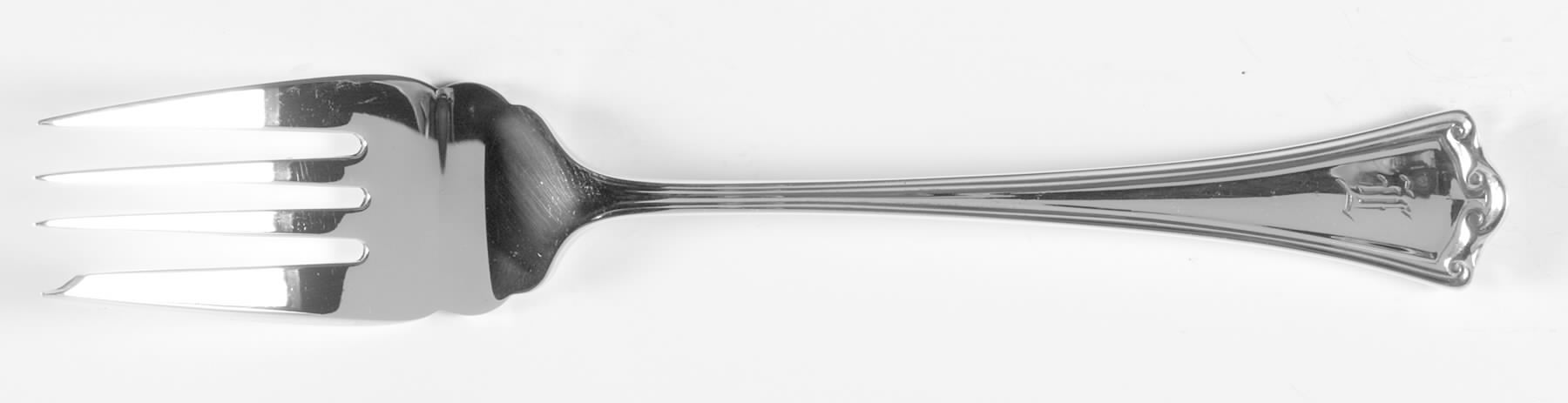 Roanoke (Sterling, 1918, No Monograms) Individual Salad Fork by Baker Manchester-1