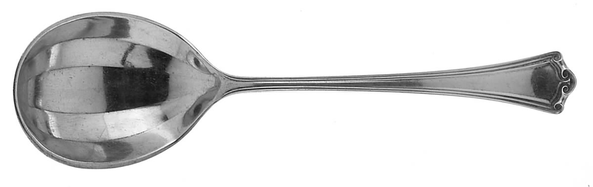 Roanoke (Sterling, 1918, No Monograms) Large Jelly Spoon by Baker Manchester-1